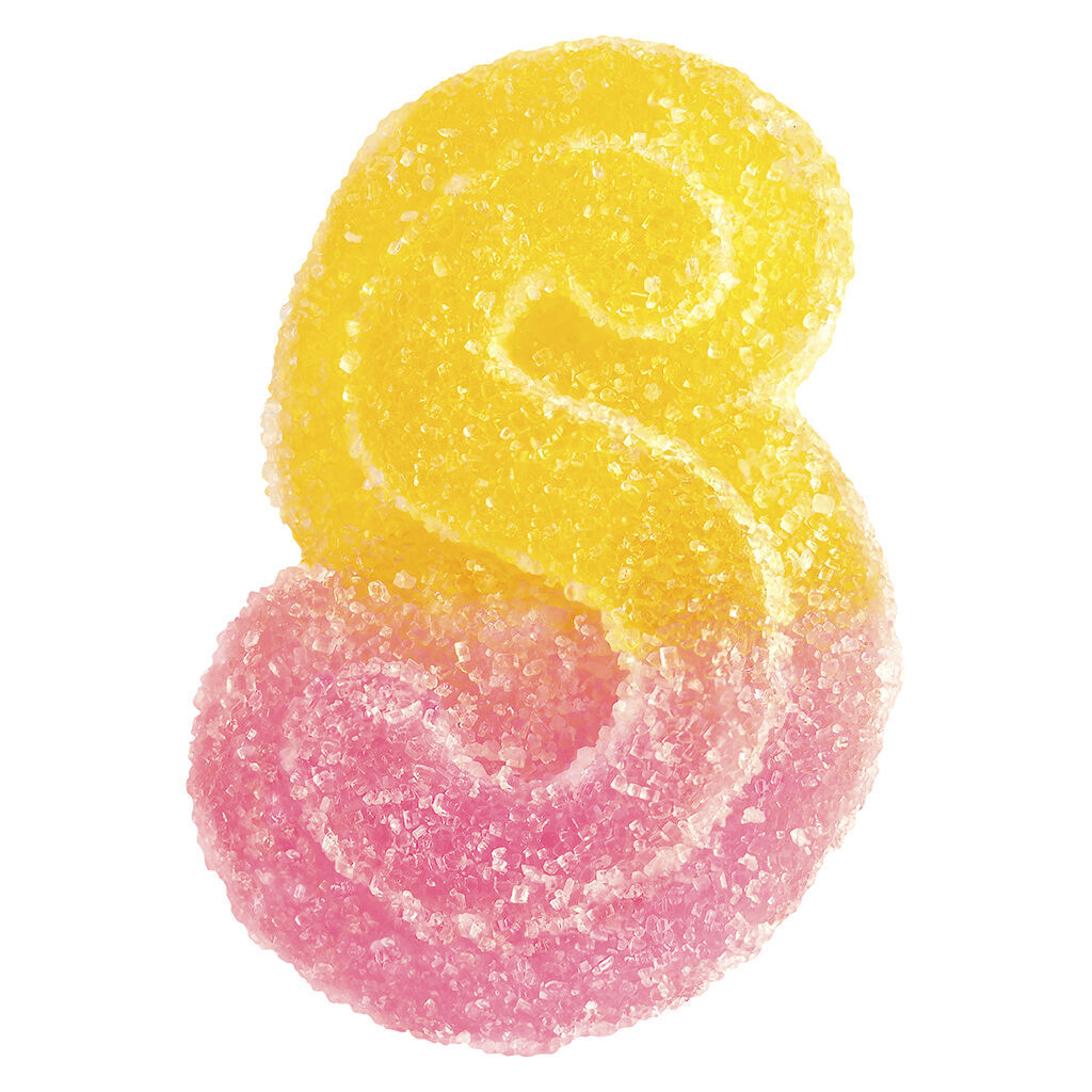 SOURZ by Spinach - 5x1pk Fully Blasted Pink Lemonade Gummies 5 pack - SOURZ by Spinach - 5x1pk Fully Blasted Pink Lemonade Gummies - Sativa