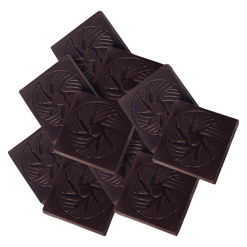 Social Sessions - 1111 THC Micro-Dosed Vegan Chocolate with Lions Mane - Hybrid - 10 pack
