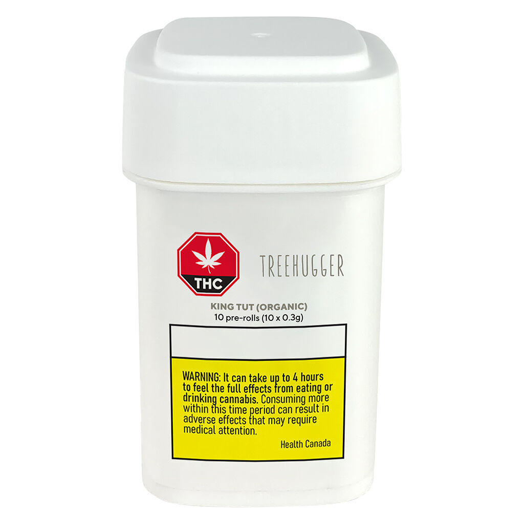 Treehugger - Organic King Tut Pre-Rolls - Hybrid - 10x0.3g