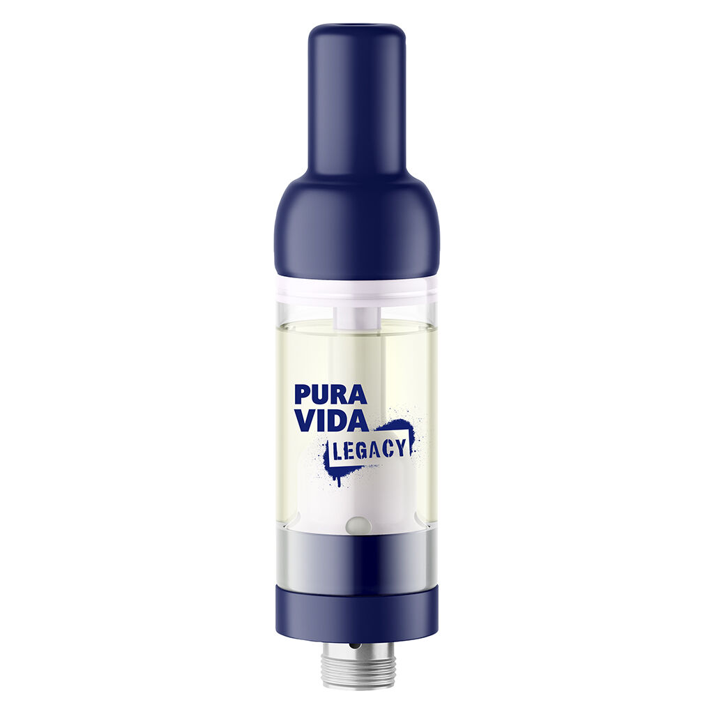 Pura Vida - Blue Dream Live Resin Jumbo 510 Thread Cartridge - Sativa - 2g