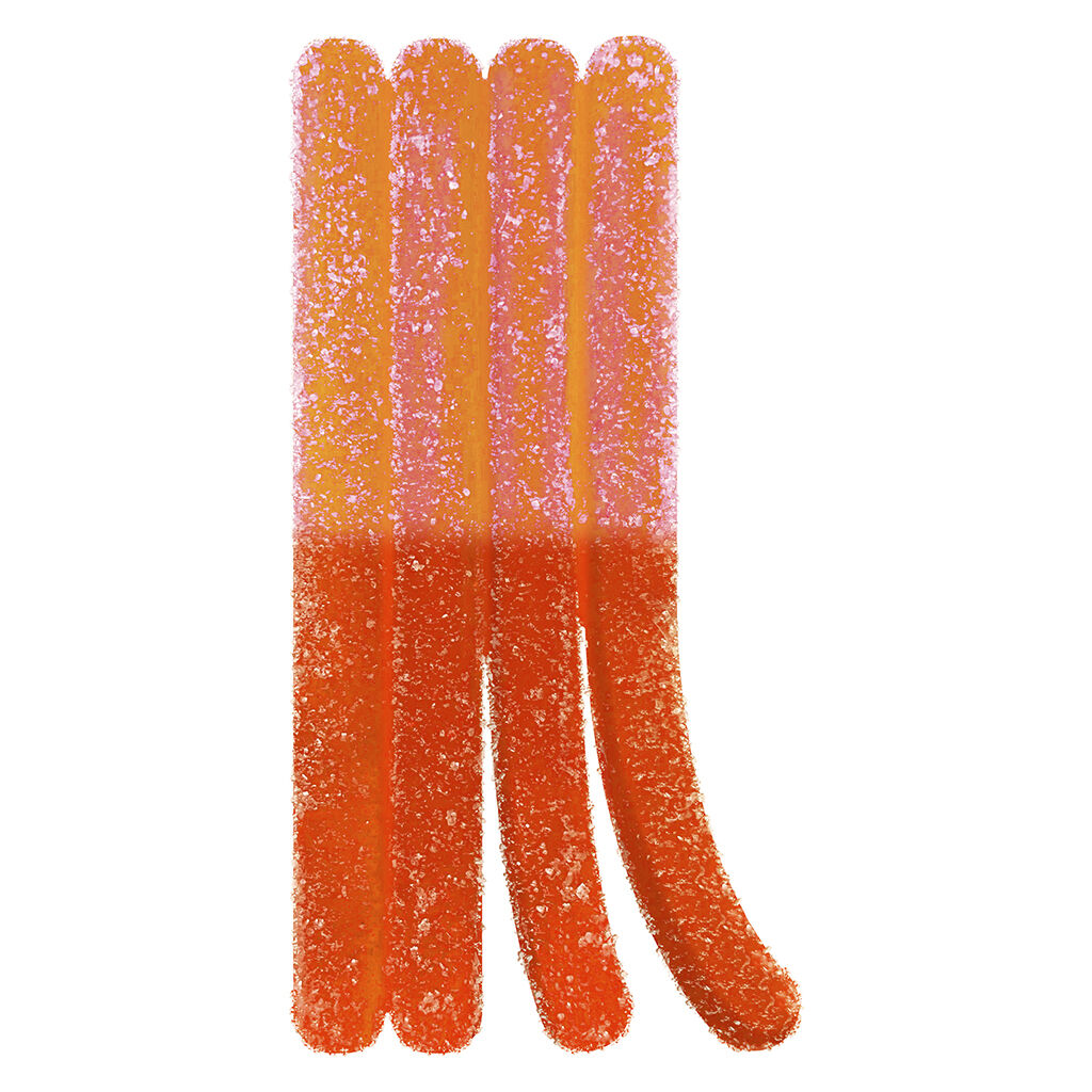 Olli Stikistix - 1x1 Pack 1:1:1:1 Fizzy Peach Lemonade CBG/CBN/THC/CBD Hybrid