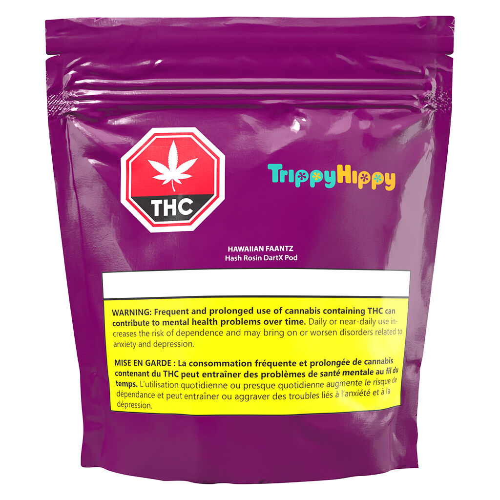Trippy Hippy - Hawaiian FaantZ Rosin PAX Pod - Indica - 1g