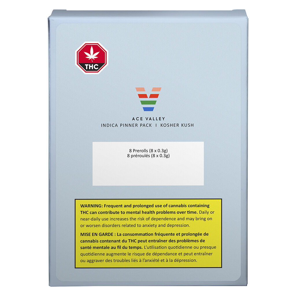 Ace Valley - Indica | Kosher Kush Pre-Roll Indica - 3x0.5g