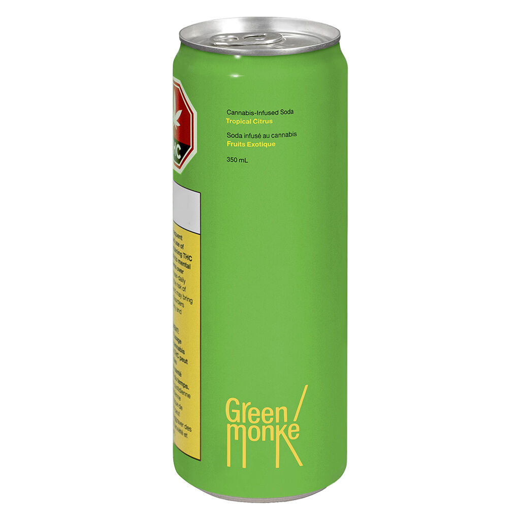 Green MonkÃ© - 10mg Tropical Citrus - Hybrid - 350ml