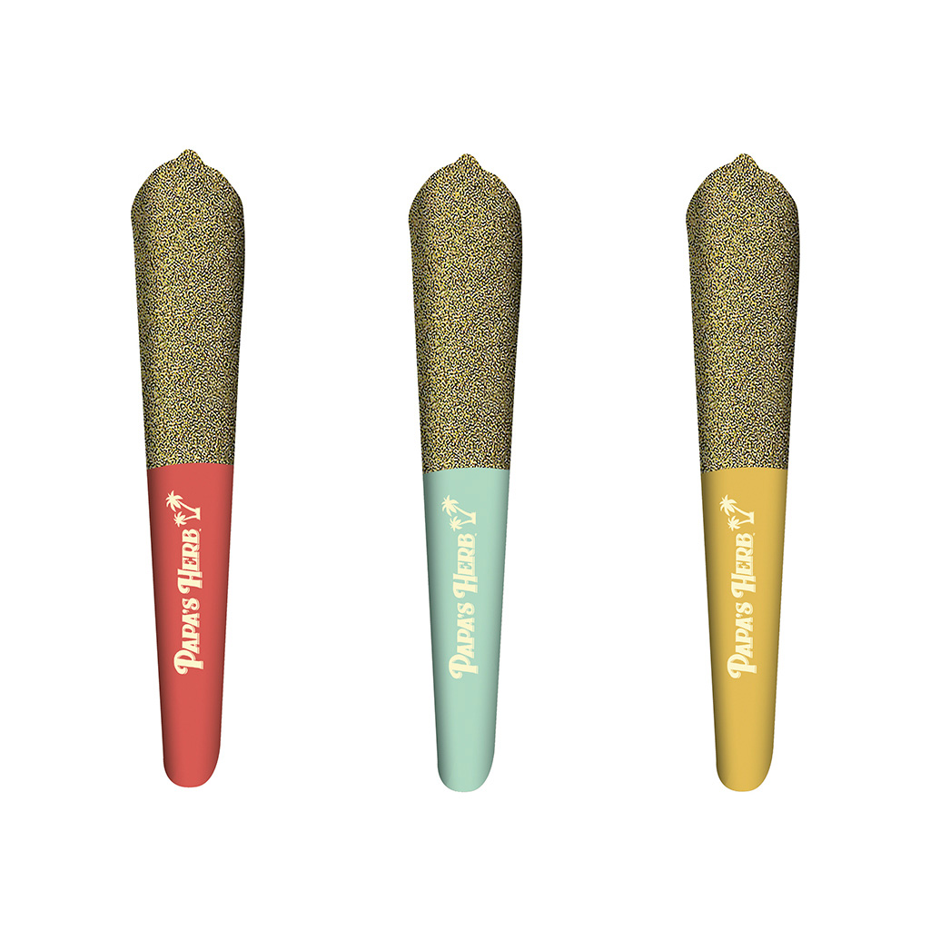 Papa's Herb - Lil Papa's Triple Infused Flight Pack Infused Pre-Roll - Blend - 3x0.47g