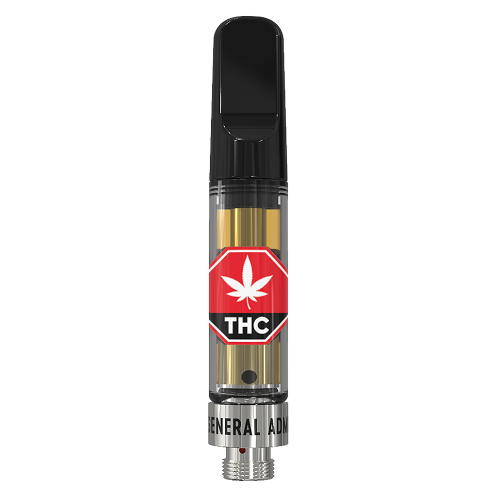 General Admission - Orange Tings Live Resin 510 Thread Cartridge - Sativa - 0.95g