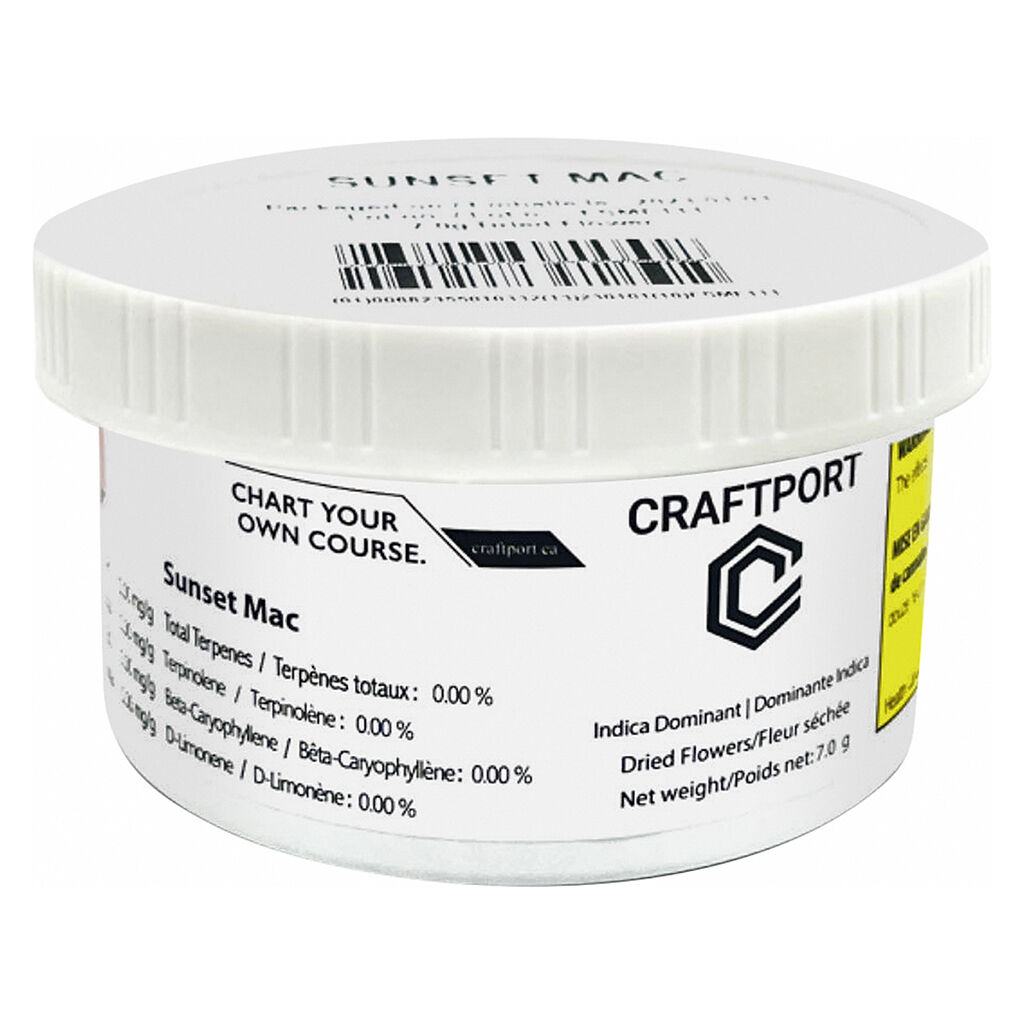 Craftport Cannabis - Sunset Mac