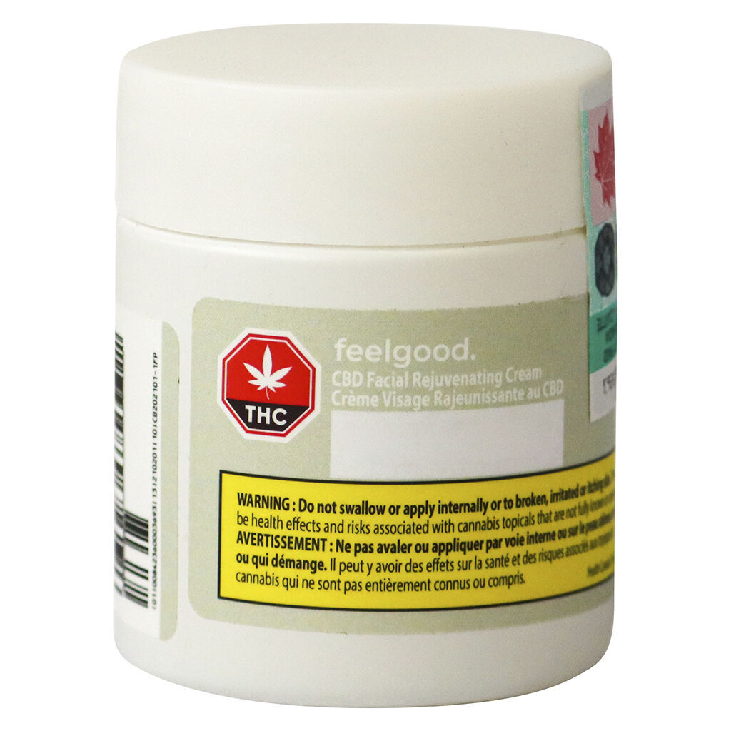 feelgood. - CBD Facial Rejuvenating Cream - Hybrid - 90g
