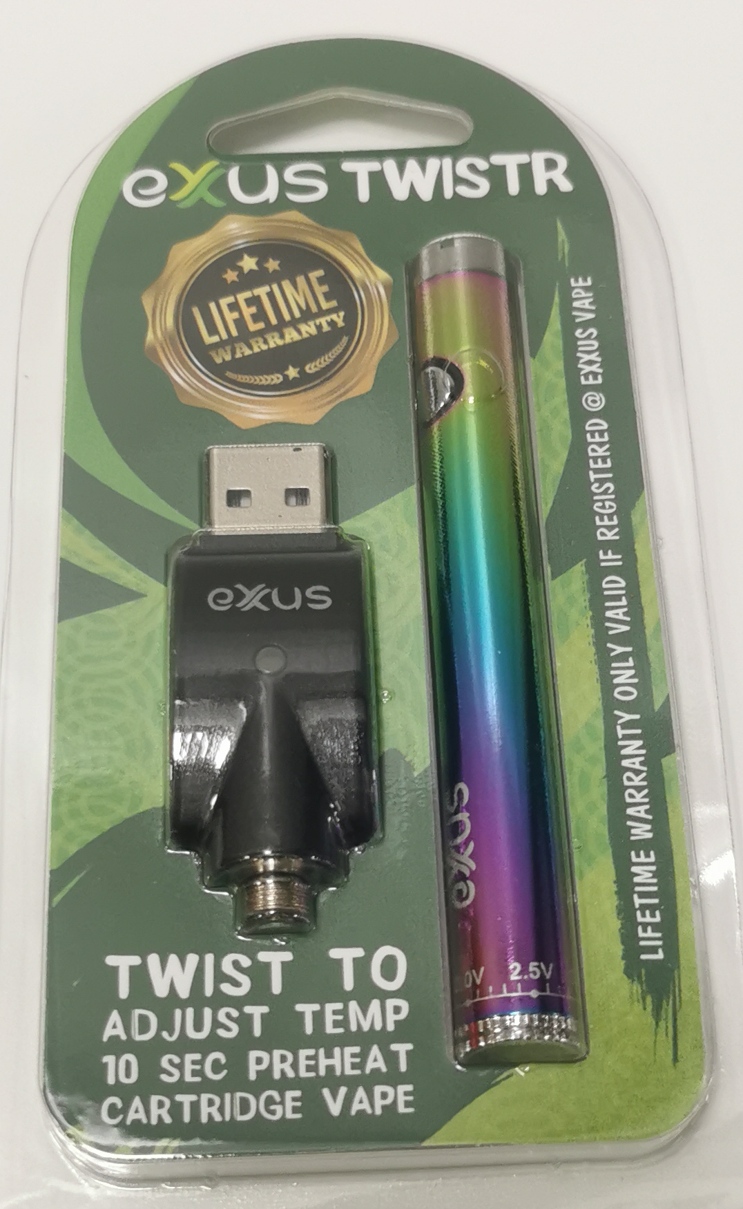 Exus Twister - 510 Battery