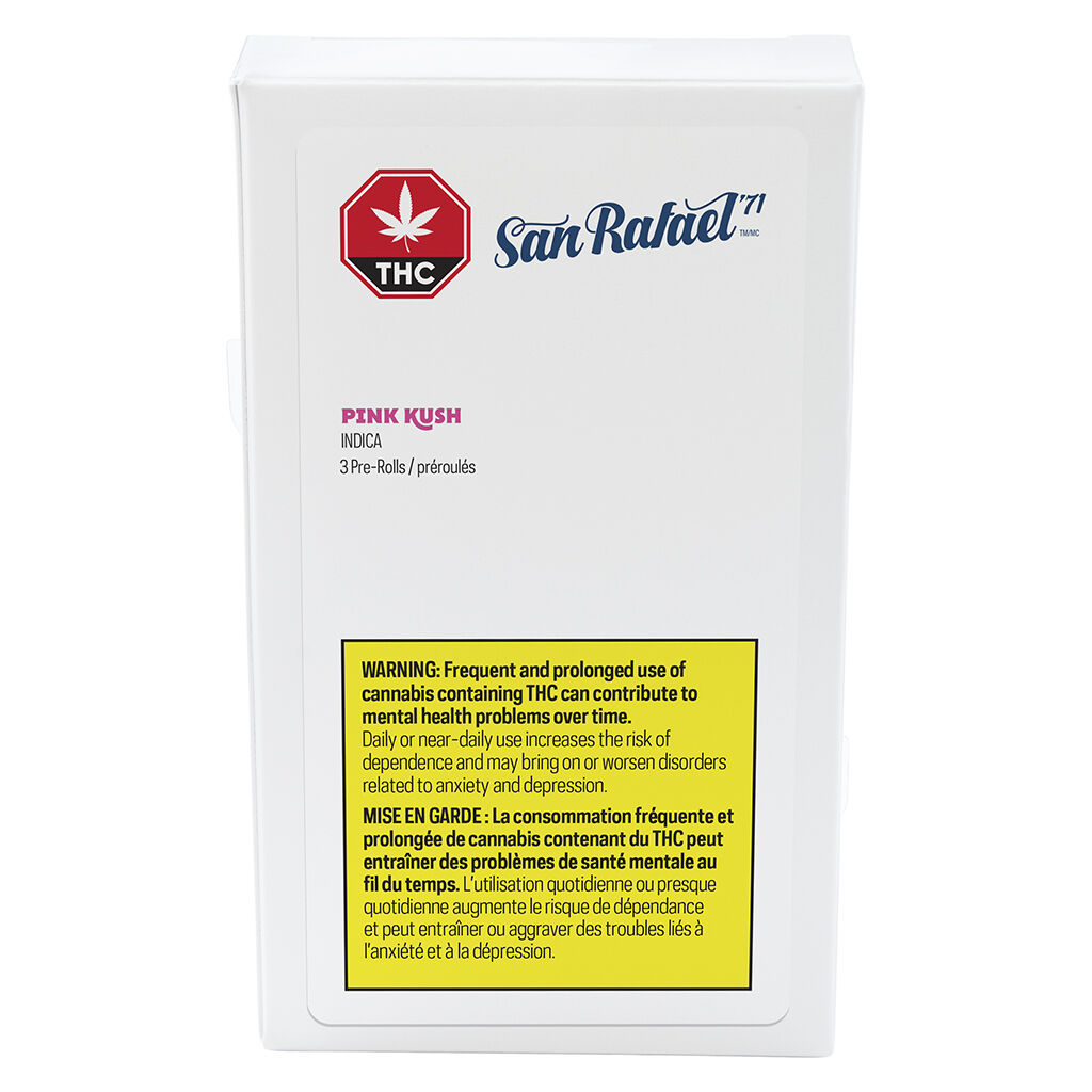 San Rafael '71 - Pink Kush Pre-Roll - Indica - 3x0.5g