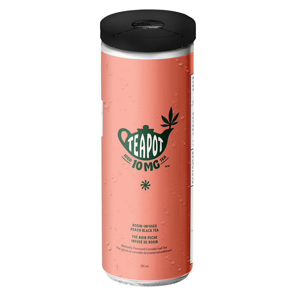 TeaPot - Rosin Infused Peach Black Tea - Hybrid - 355ml