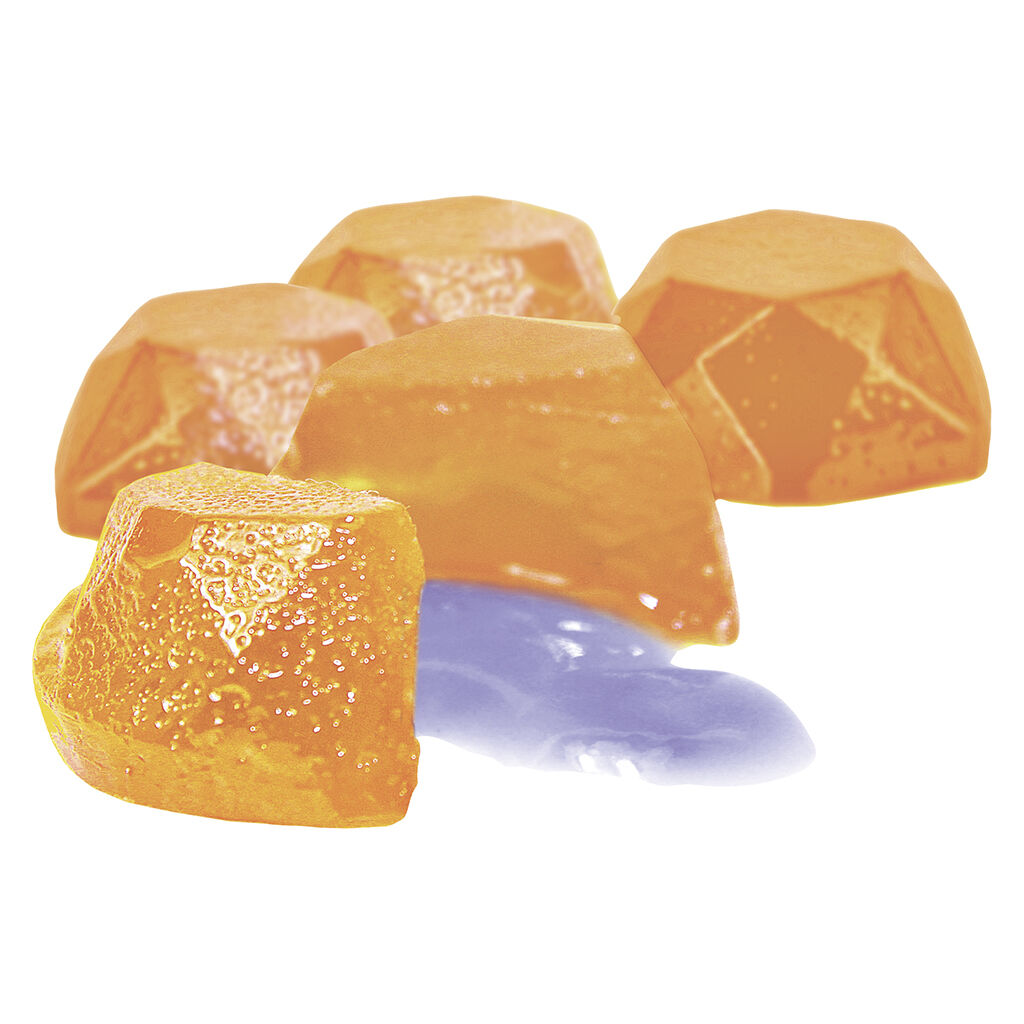 Olli Bursts - Yes please Lavender Peach THC:CBD:CBN - Hybrid - 4 Pack