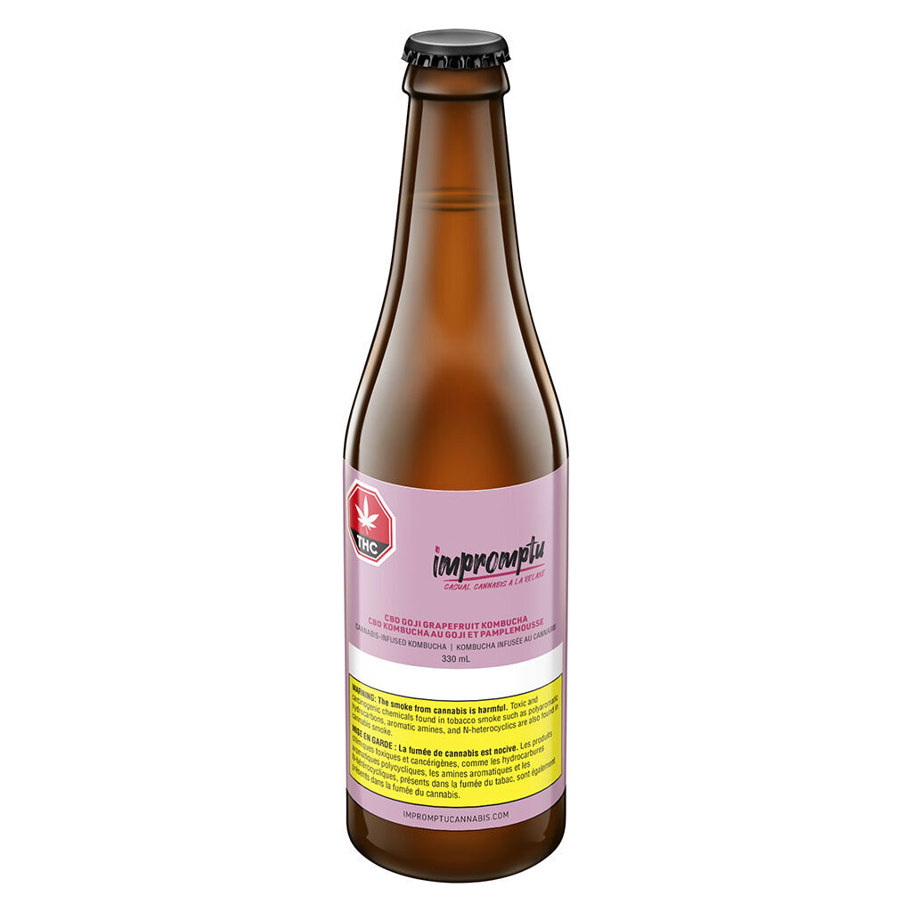 Impromptu - CBD Goji Grapefruit Kombucha - Hybrid - 5155 - 330ml