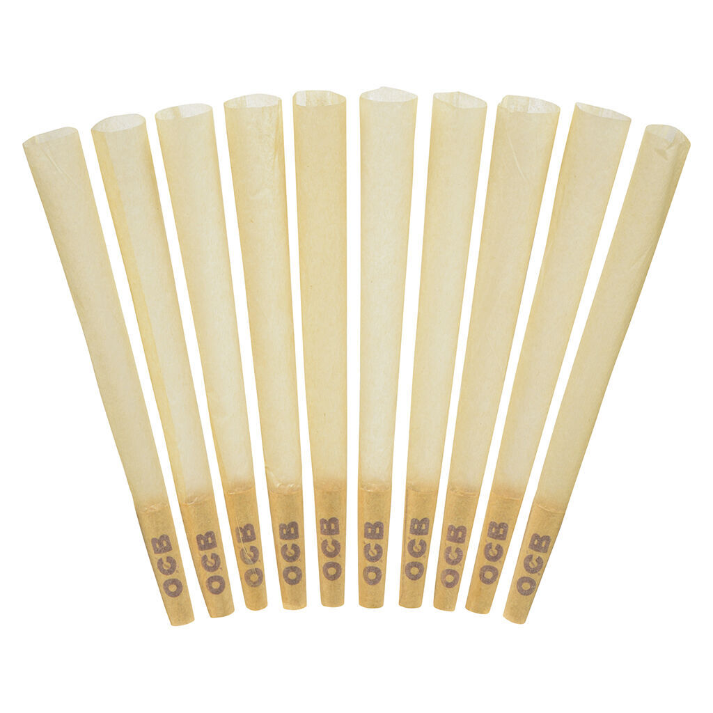 OCB - Virgin Unbleached Cones KS - 3 Pack