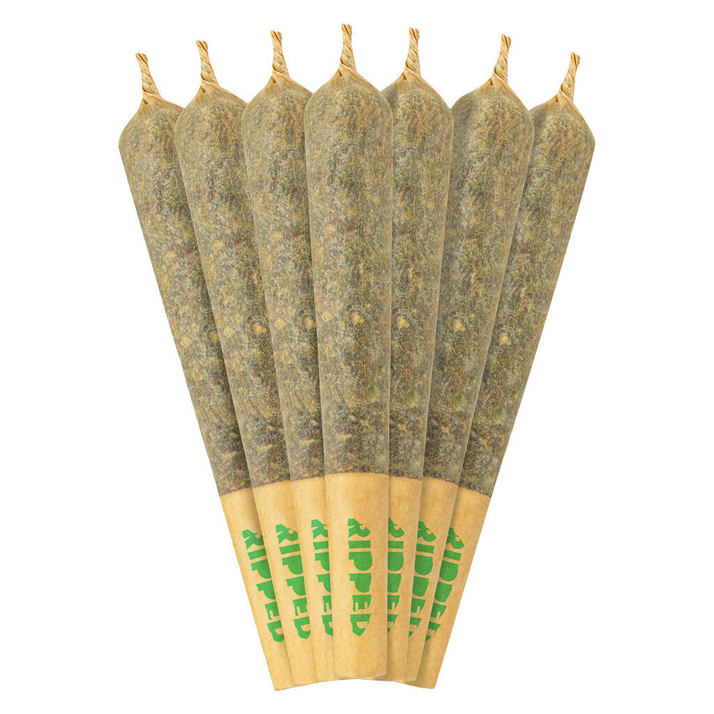 Ripped - Sour x Papaya Pre-Roll - Hybrid - 7x0.5g