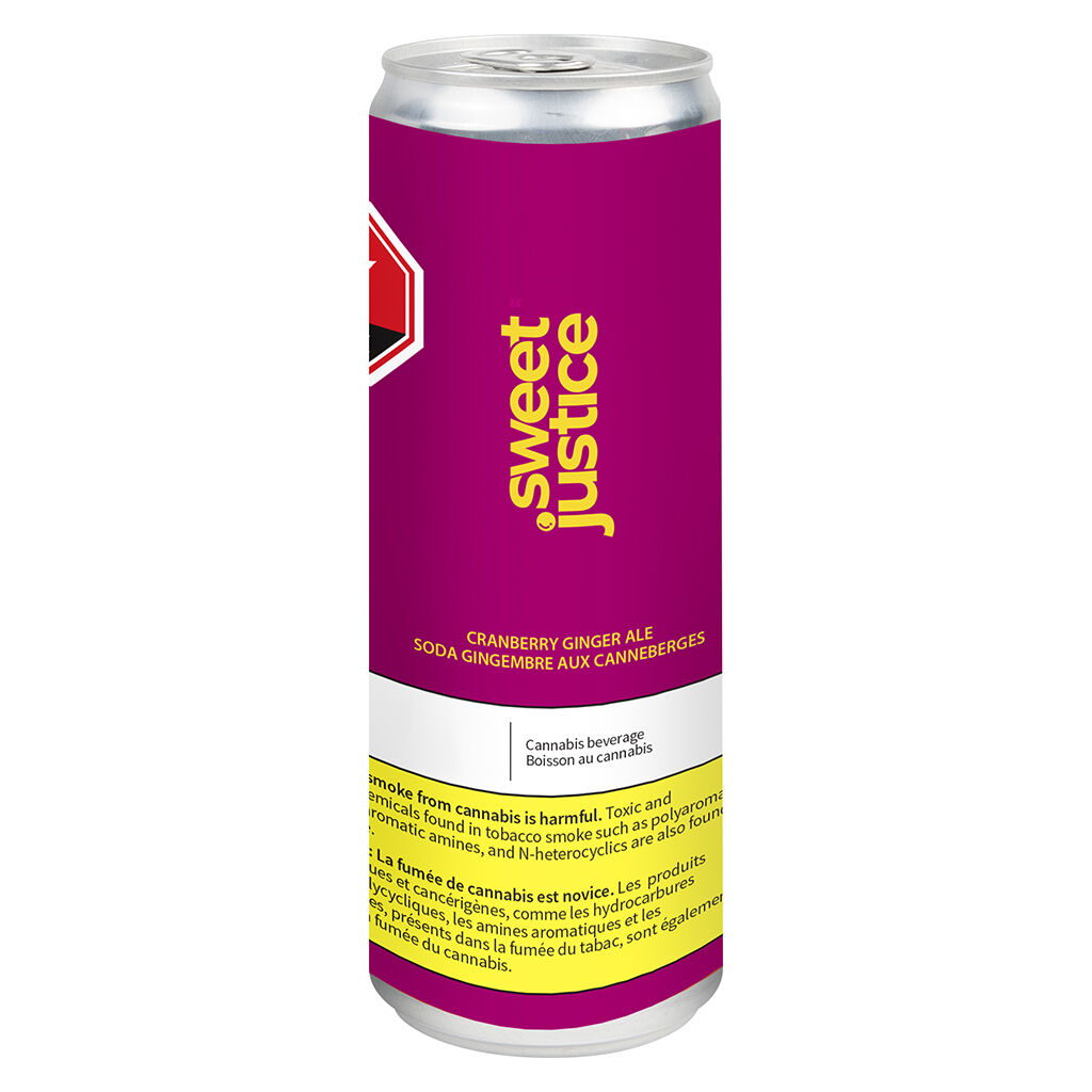 Sweet Justice - Cranberry Ginger Ale - Blend - 355ml