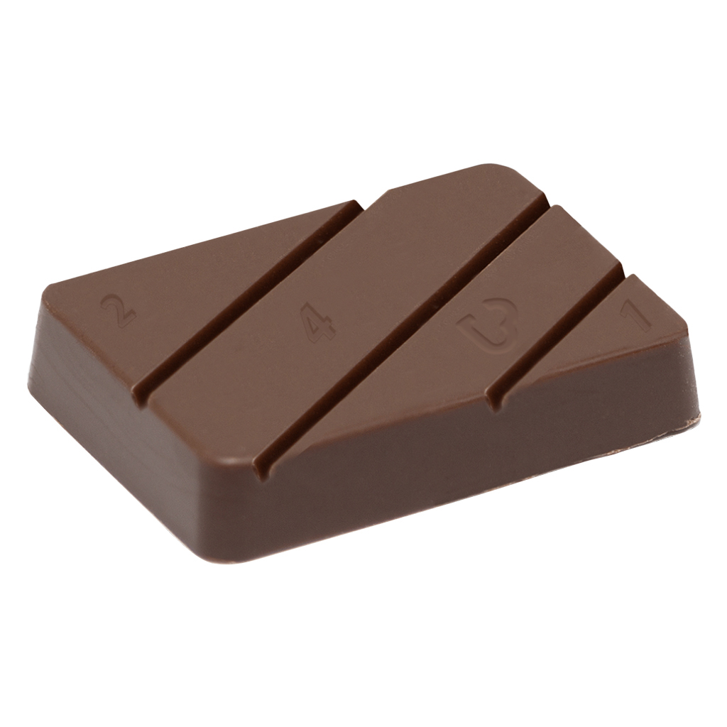 Indiva Life - CBG:THC Afternoon Trail Mix Milk Chocolate 1:1 - Blend - 1 Pack