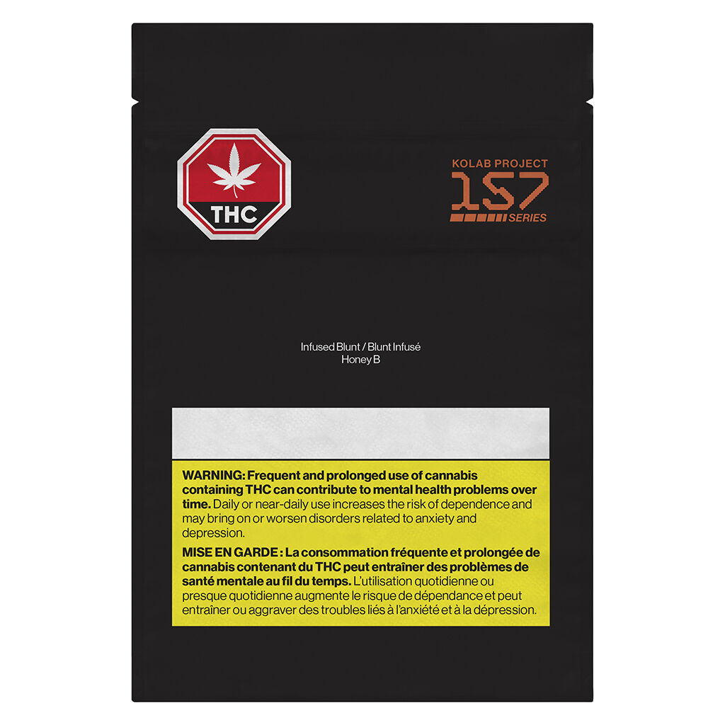 Kolab Project - 157 Series Honey B Infused Blunt - Indica - 1x2g