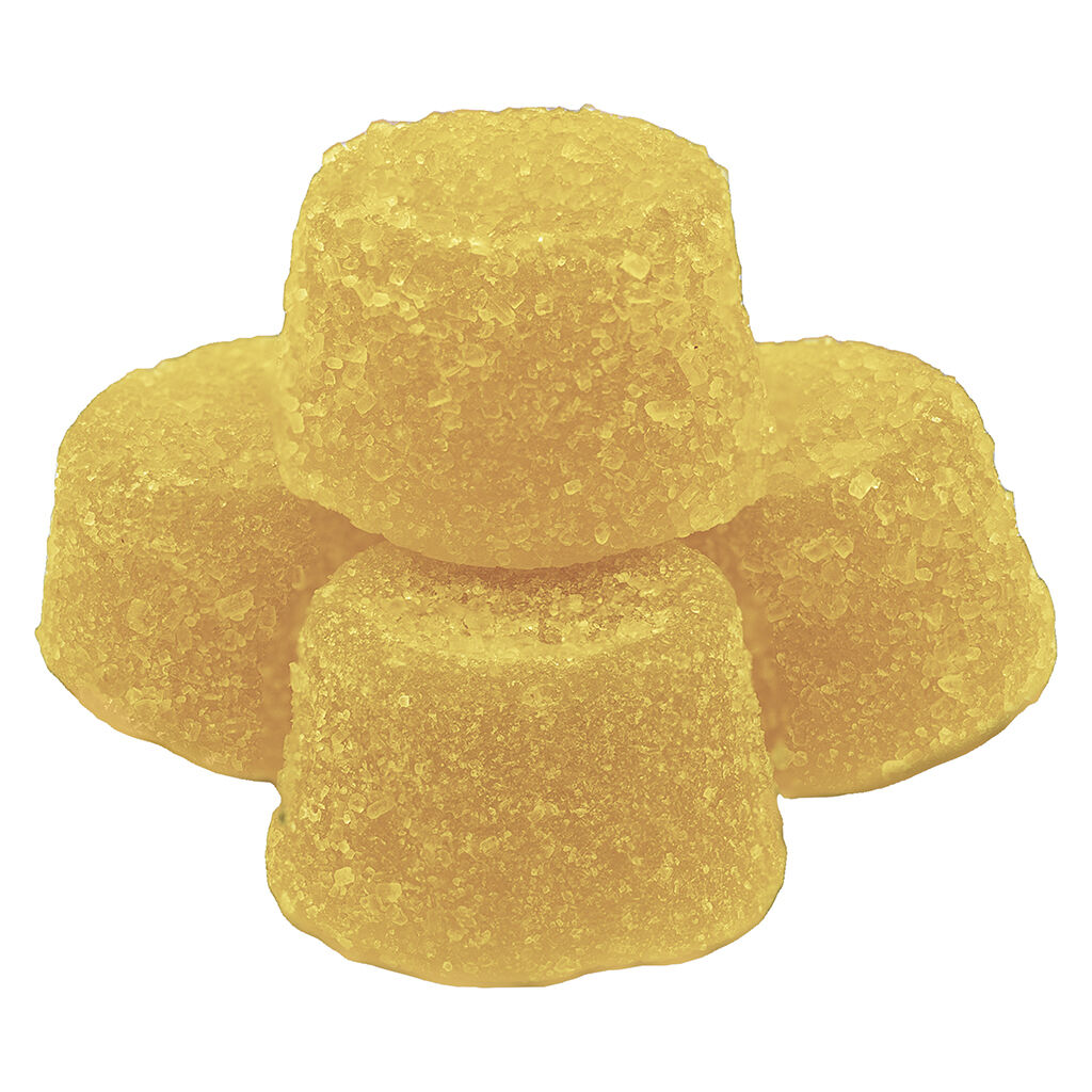 Simply Bare - White Rainbow Organic Live Rosin Gummies - Indica - 4 Pack
