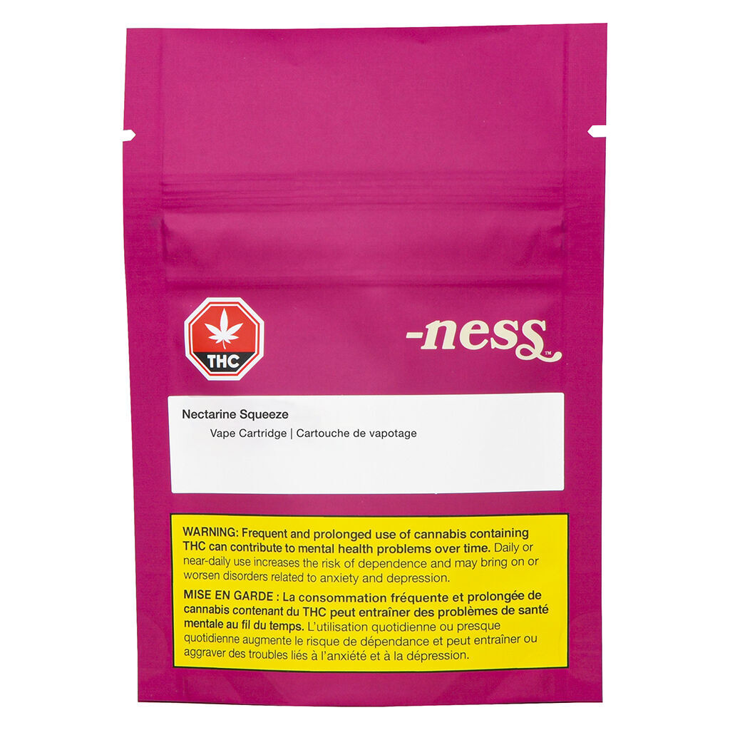 -ness - Nectarine Squeeze 510 Thread Cartridge - Hybrid - 1g