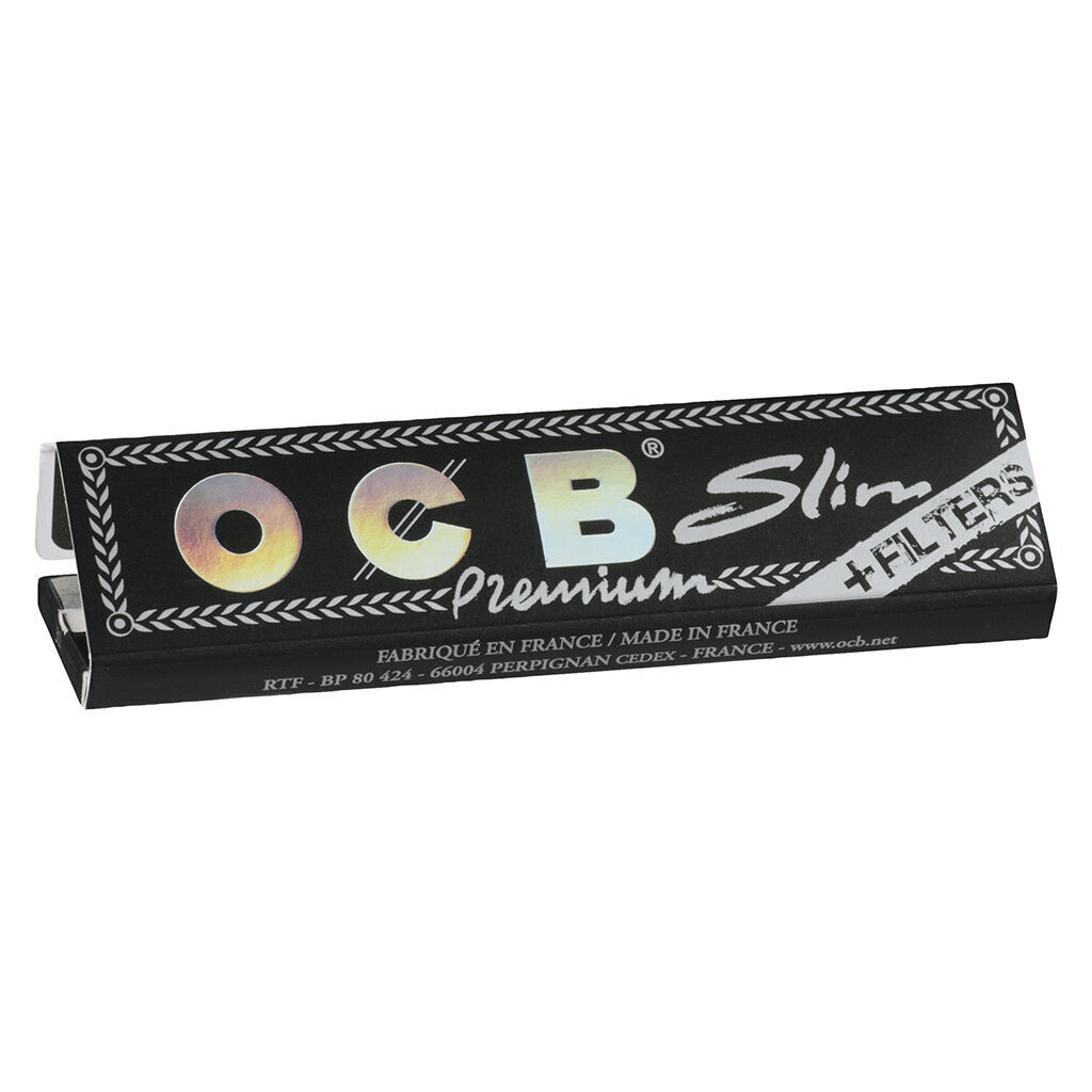 OCB - Premium Black Slim + Filters - 64 Pack