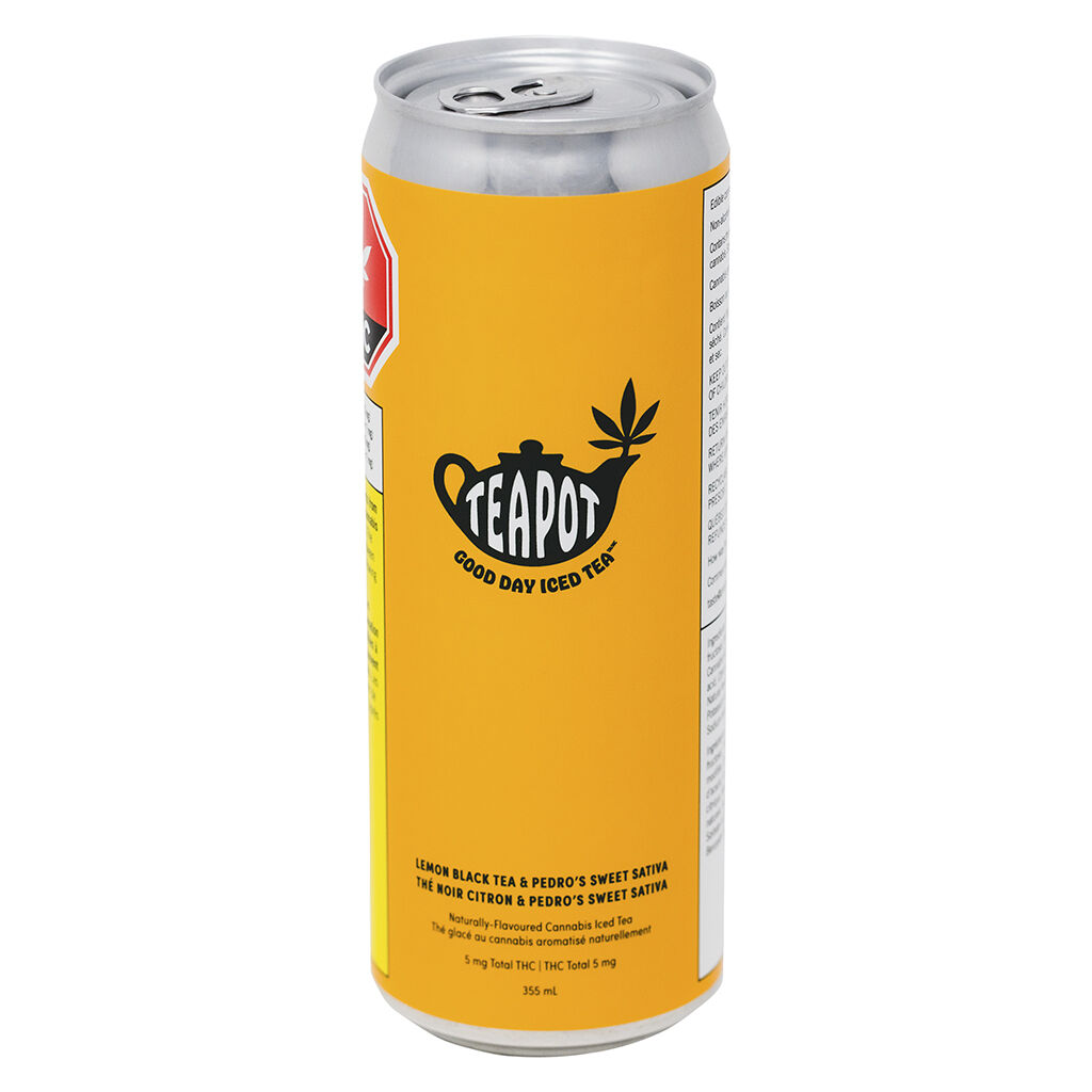 TeaPot - Good Day Iced Tea Lemon Black Tea - Sativa - 355ml