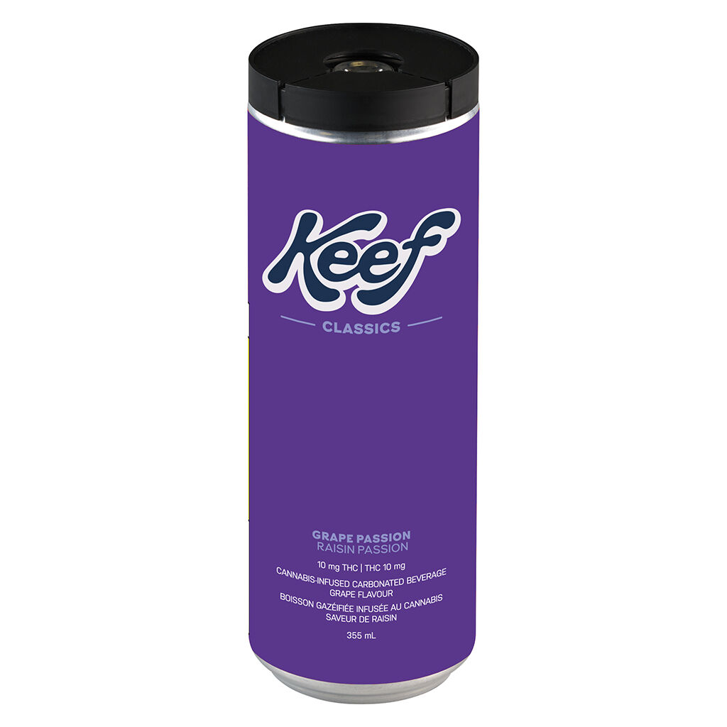 Keef Brands - Grape Passion - Hybrid - 355ml
