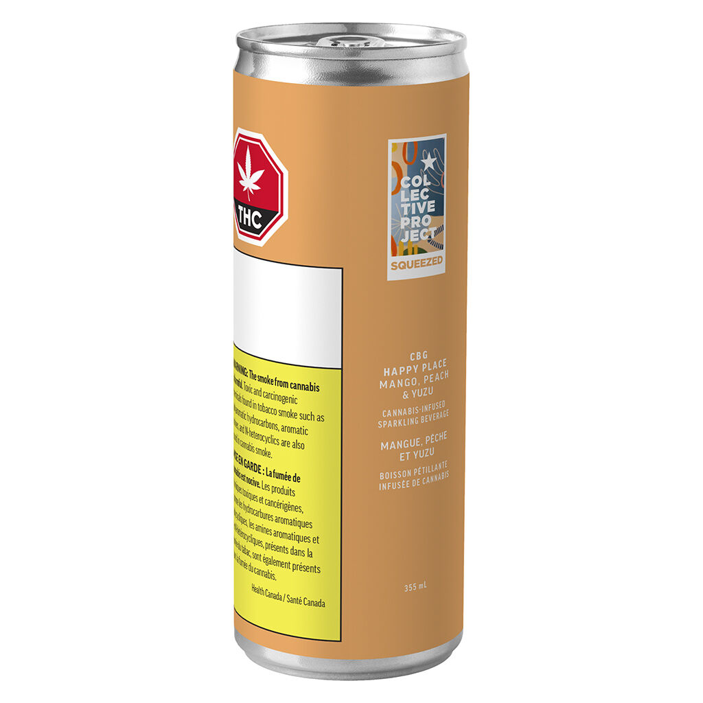 Collective Project - 2:1 CBG Happy Place (Mango Peach & Yuzu) - Hybrid - 7081-355ml