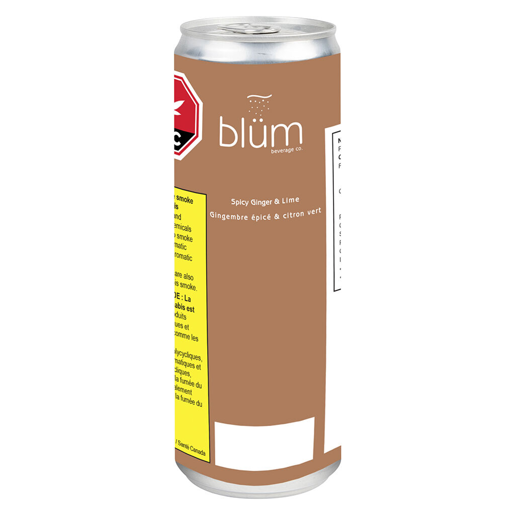 BlÃ¼m Beverage Co. - Spicy Ginger & Lime - Blend - 355ml
