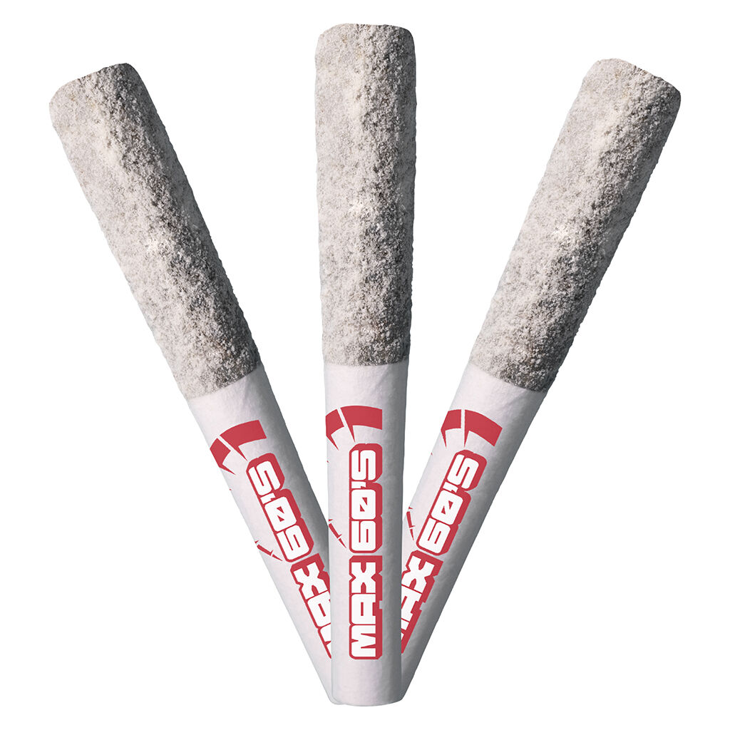 Chillbilly - Max 60's Triple Diamond Infused Pre-Roll - White Raspberry - Indica - 3x0.45g