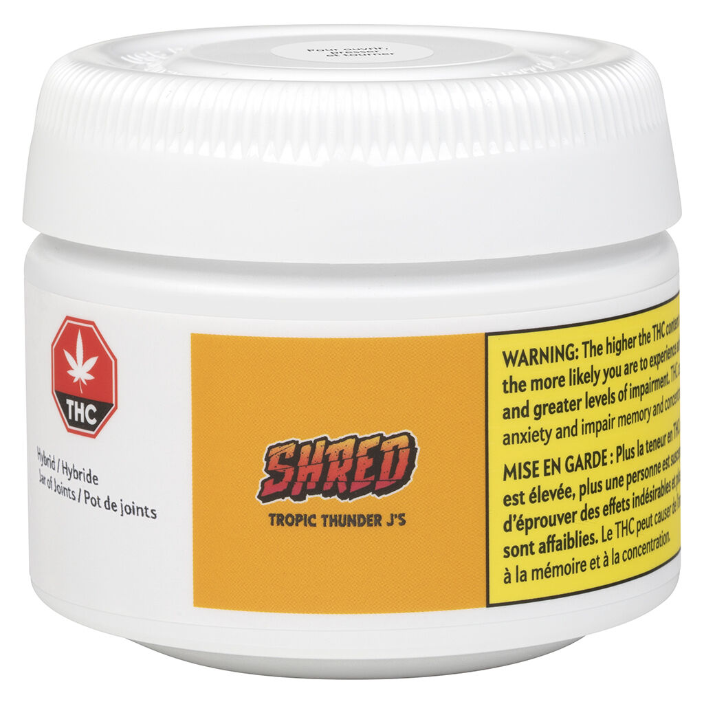 SHRED - Tropic Thunder J's Pre-Roll Hybrid - 14x0.5g
