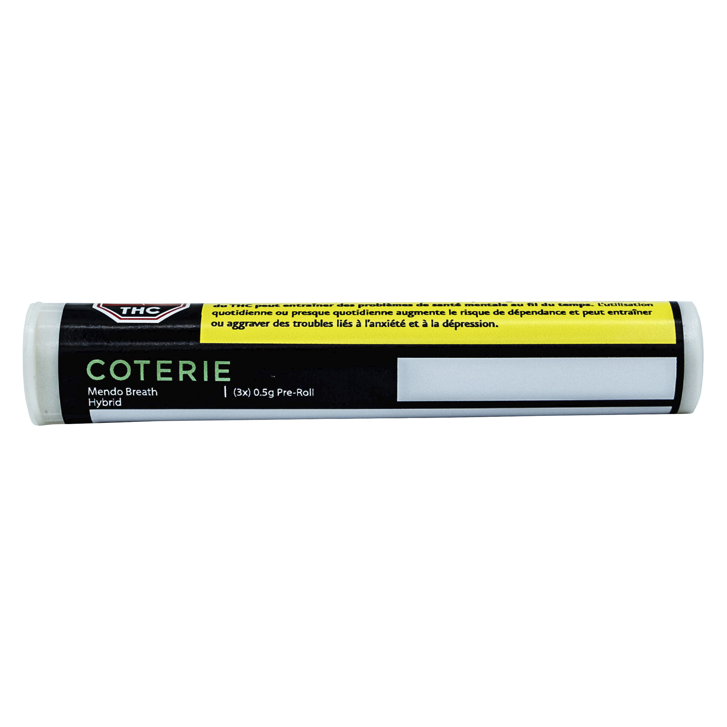 Coterie - Mendo Breath Pre-Rolls - Hybrid - 3x0.5g