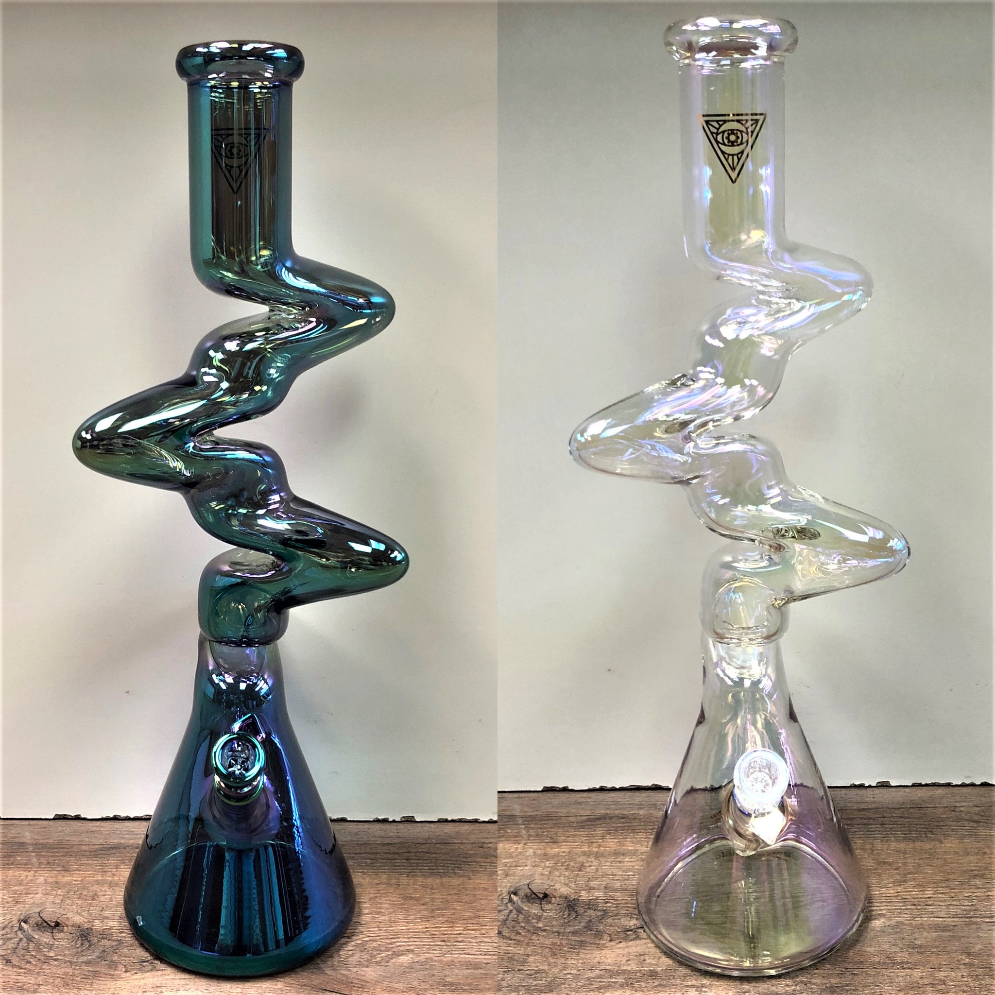 Red Eye Tek - 18" 4-Arm Terminator Zong - Red Eye Tek - 18” 4-Arm Terminator Zong - Blue