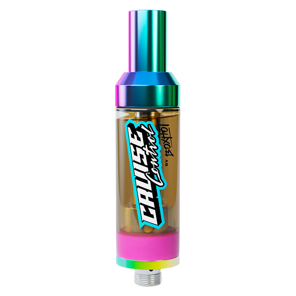 Cruise Control by BOXHOT - Raspberry Riptide THC + CBD 510 Thread Cartridge - Sativa - 2g