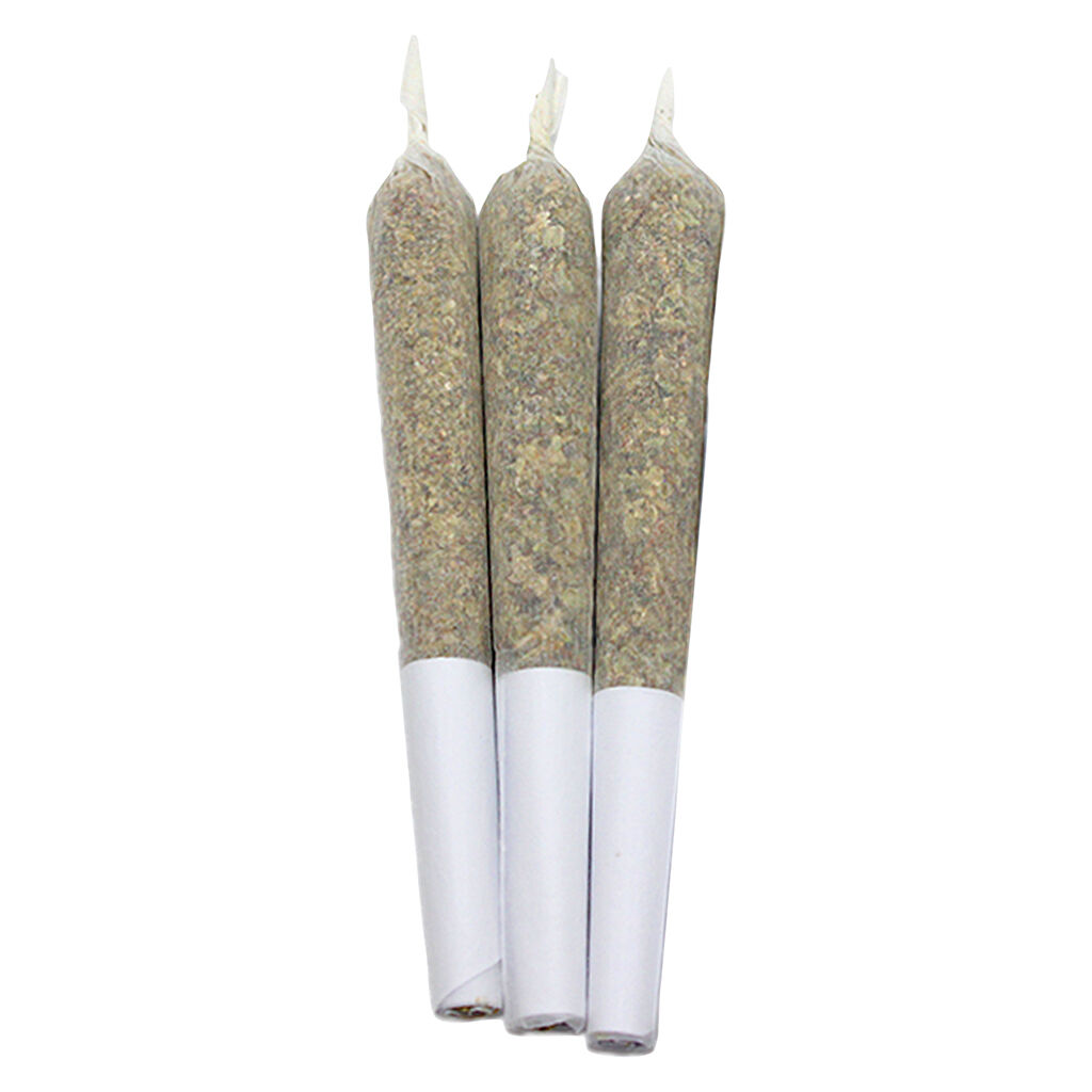 Frootyhooty - Wild Watermelon Coconut Live Rosin + Disty Infused Pre-Rolls - Indica - 3x0.5g