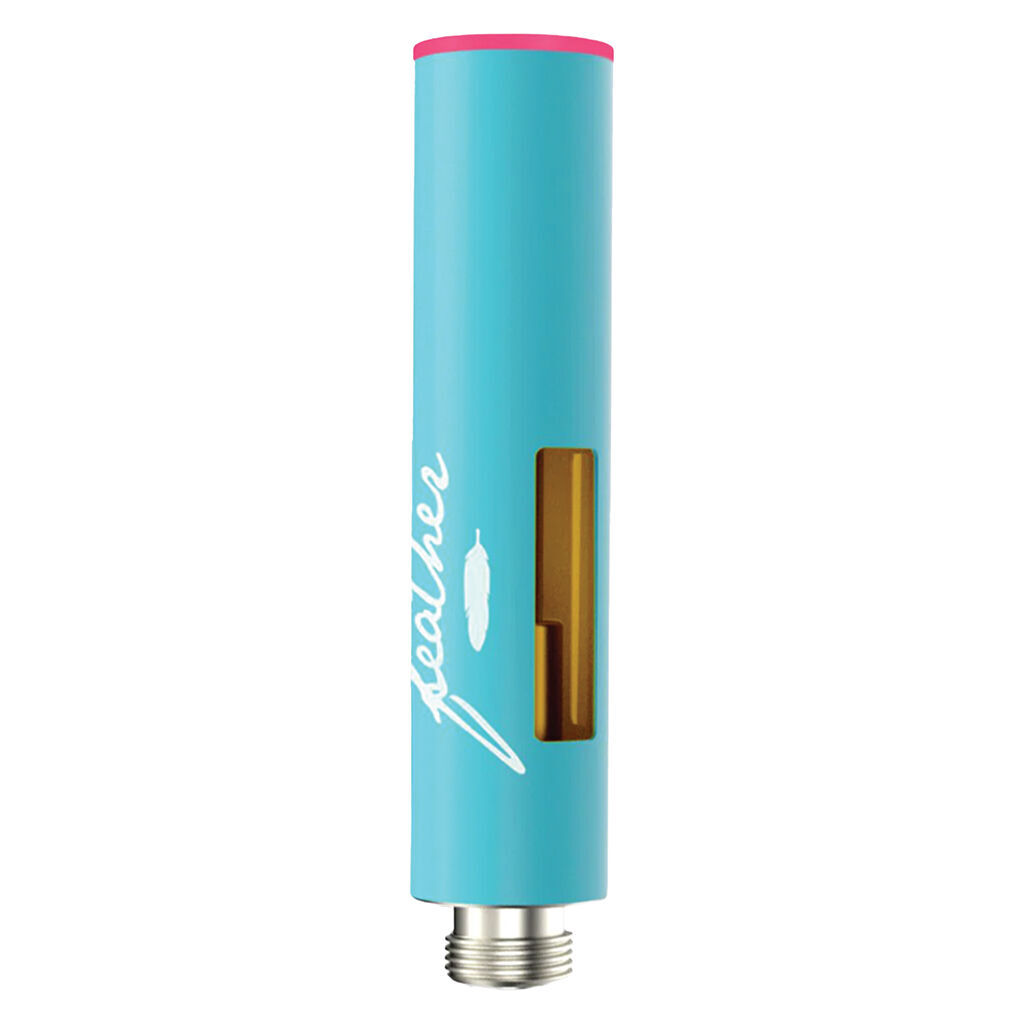 Feather - Blue Mystic Haze 510 Thread Cartridge - Hybrid - 1g