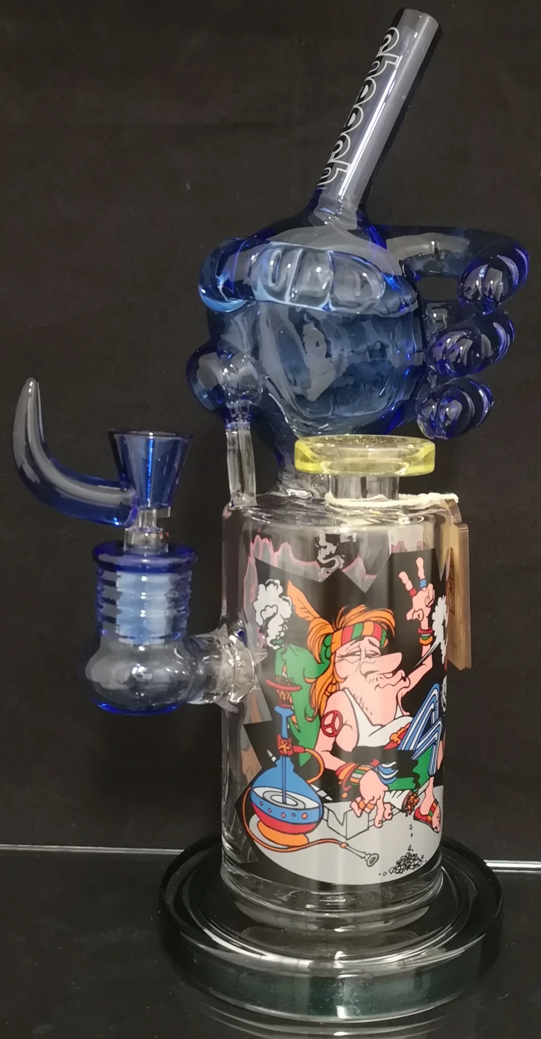 Cheech Glass - 11" The Dude Bong - Blue CHE-330