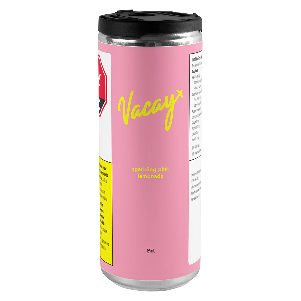 Vacay - Sparkling Pink Lemonade - Blend - 355ml