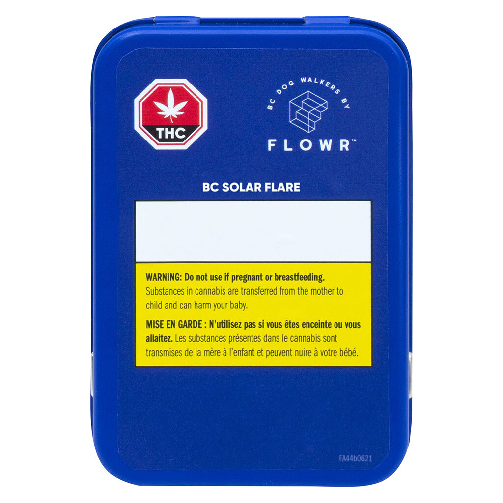 Flowr - BC Solar Flare Dogwalker Pre-Roll - Sativa - 7x0.35g