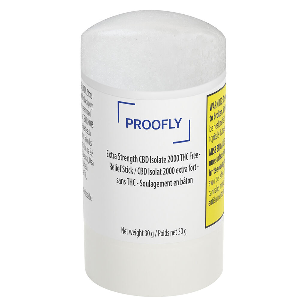 PROOFLY - Extra Strength CBD Relief Stick - Sativa - 30g