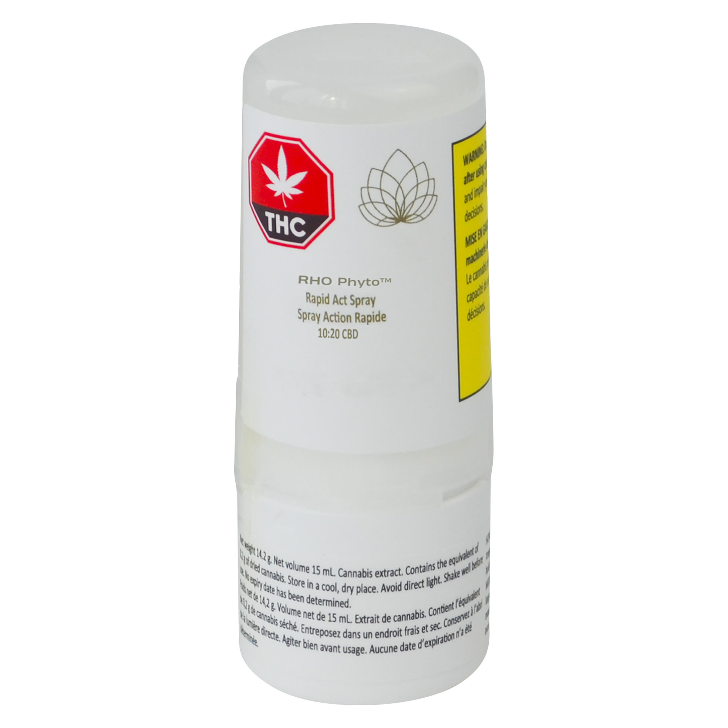 RHO Phyto - Rapid Act 10:20 CBD Spray - 15ml