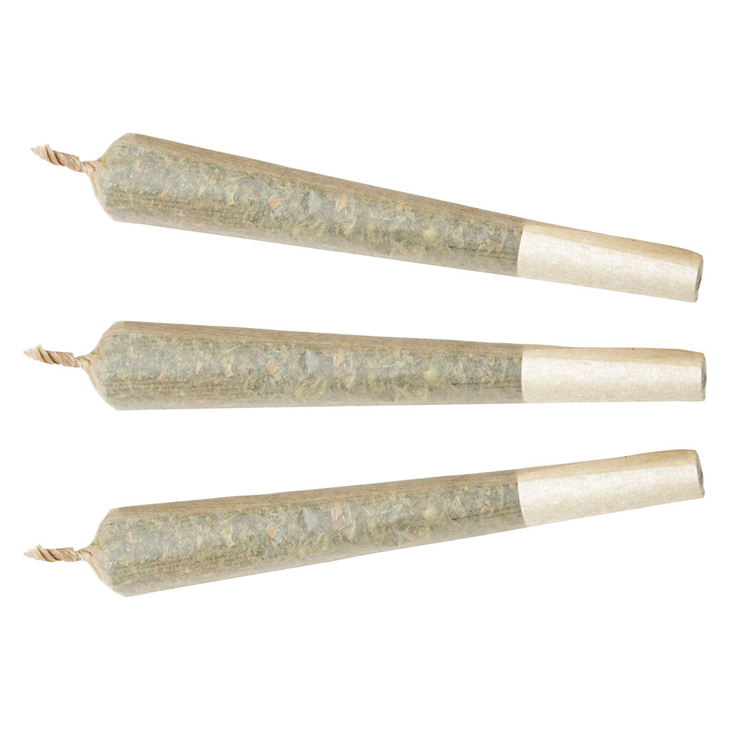 Happy & Stoned - Big Blue Razz Disty+diamond Infused Pre-roll - Indica - 3x0.5g