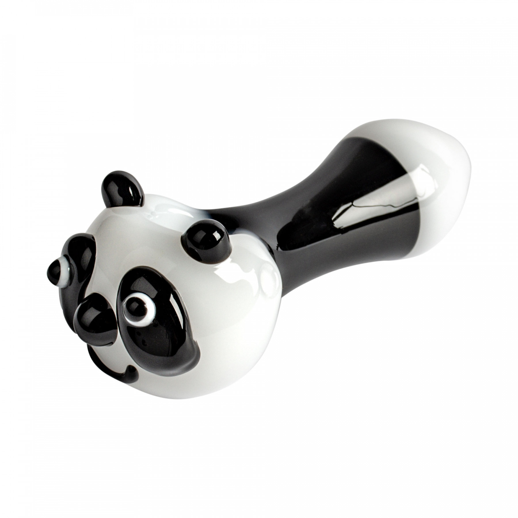 Red Eye Glass - 4.5" Panda Hand Pipe