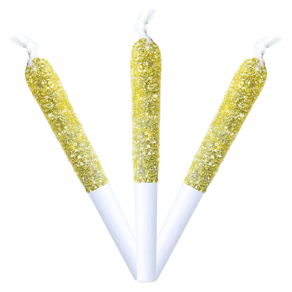 Adults Only - Bumpin' Blue Raspberry Nsfw Diamond Coated Infused Pre-roll - Sativa - 3x0.5g