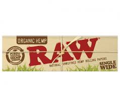 Raw Papers Organic Hemp Single Wide
