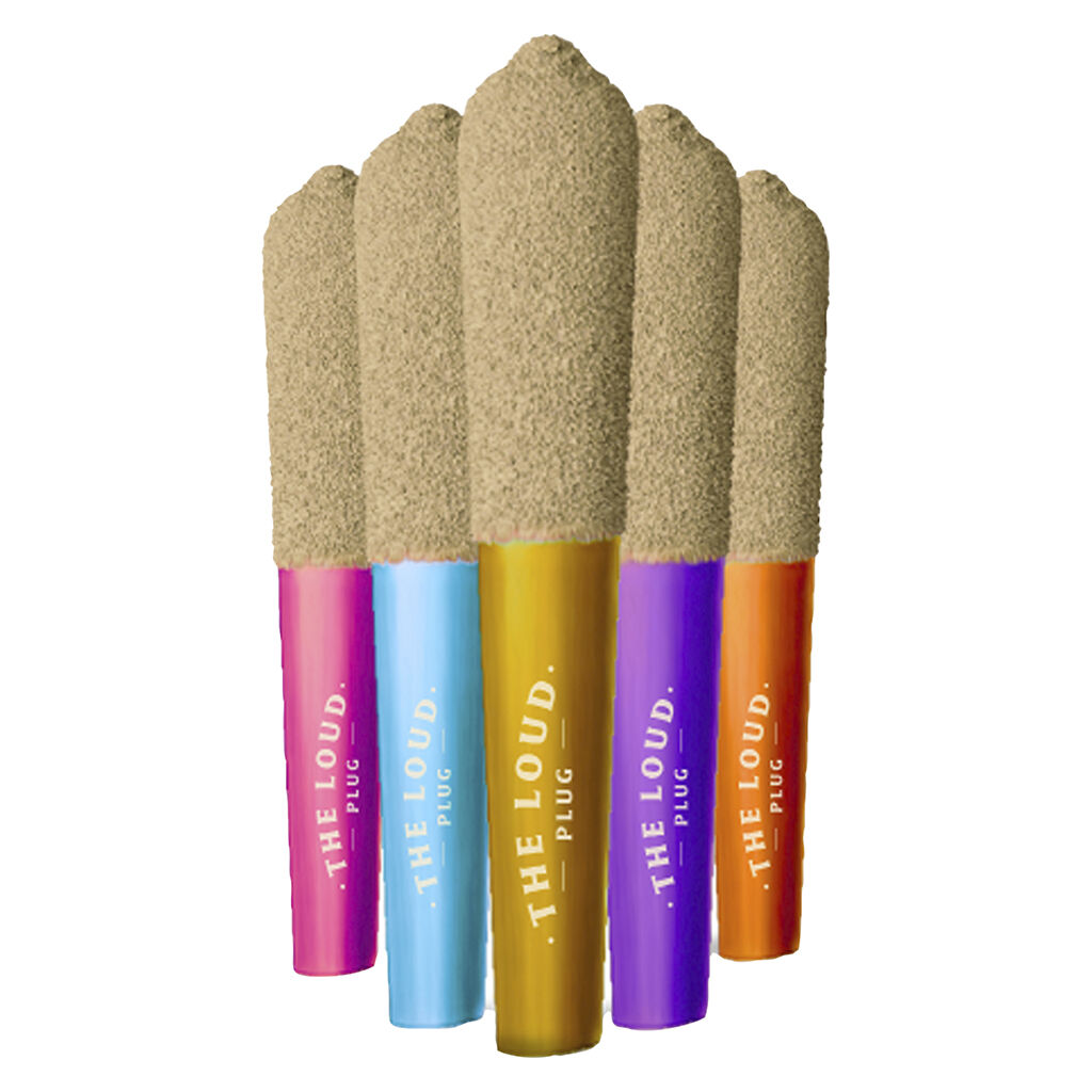 The Loud Plug - Drippyz Infused Multipack Pre-Roll - Indica - 5x0.5g