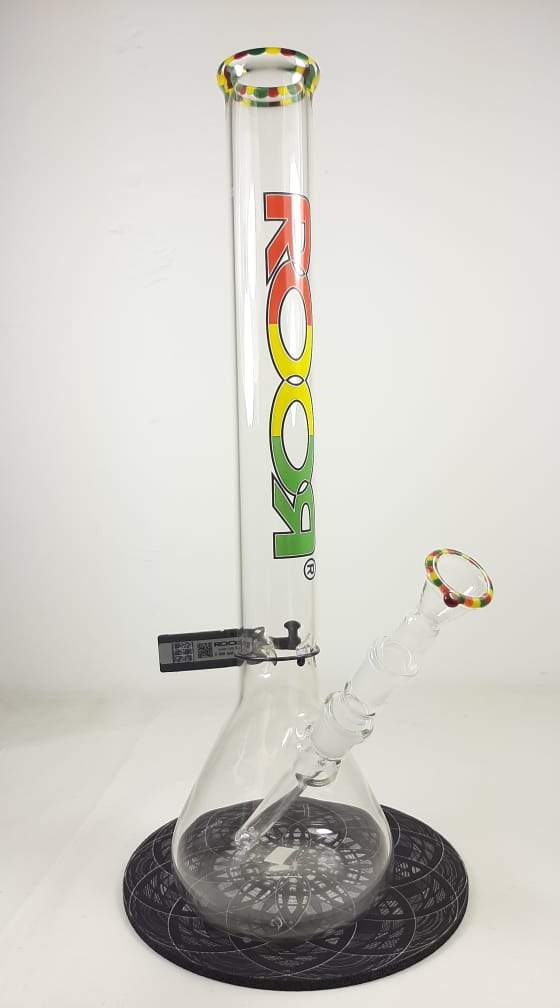 Roor bong - Red Yellow Green Letters - R028