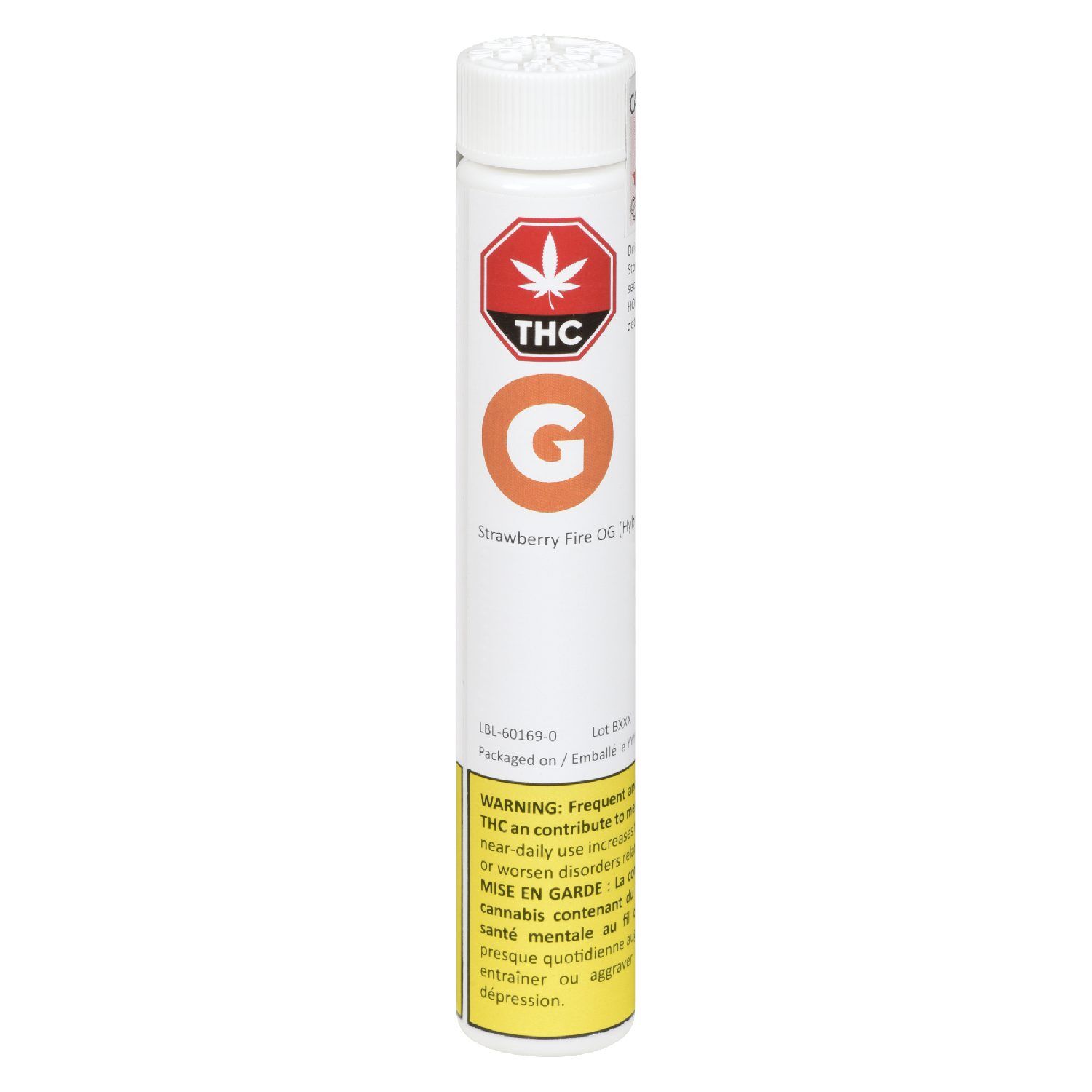 Gage Cannabis Co. - Strawberry Fire OG Pre-Roll Indica - 1x1g