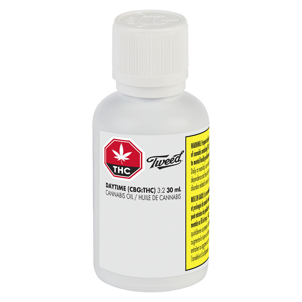 Tweed - Daytime (CBG:THC) - Sativa - 30ml