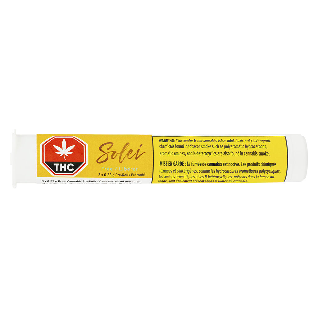 Solei - Free Pre-Roll Sativa - 0.5g